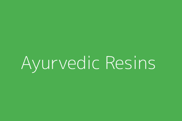 Resins