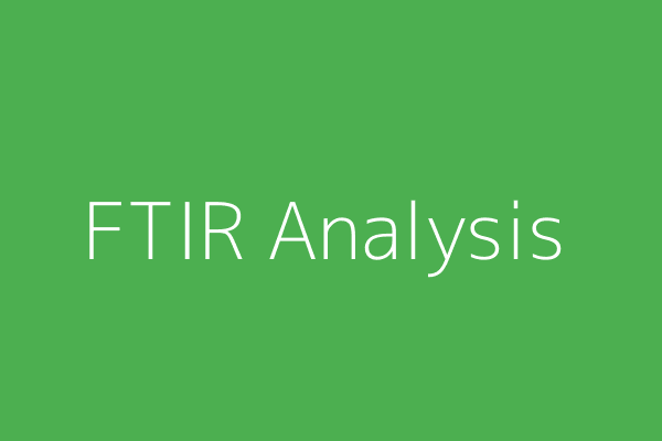 FTIR Analysis