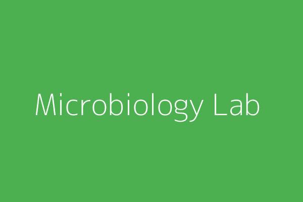 Microbiology Lab