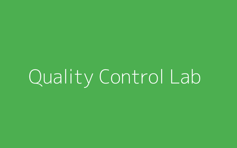 Quality Control Lab