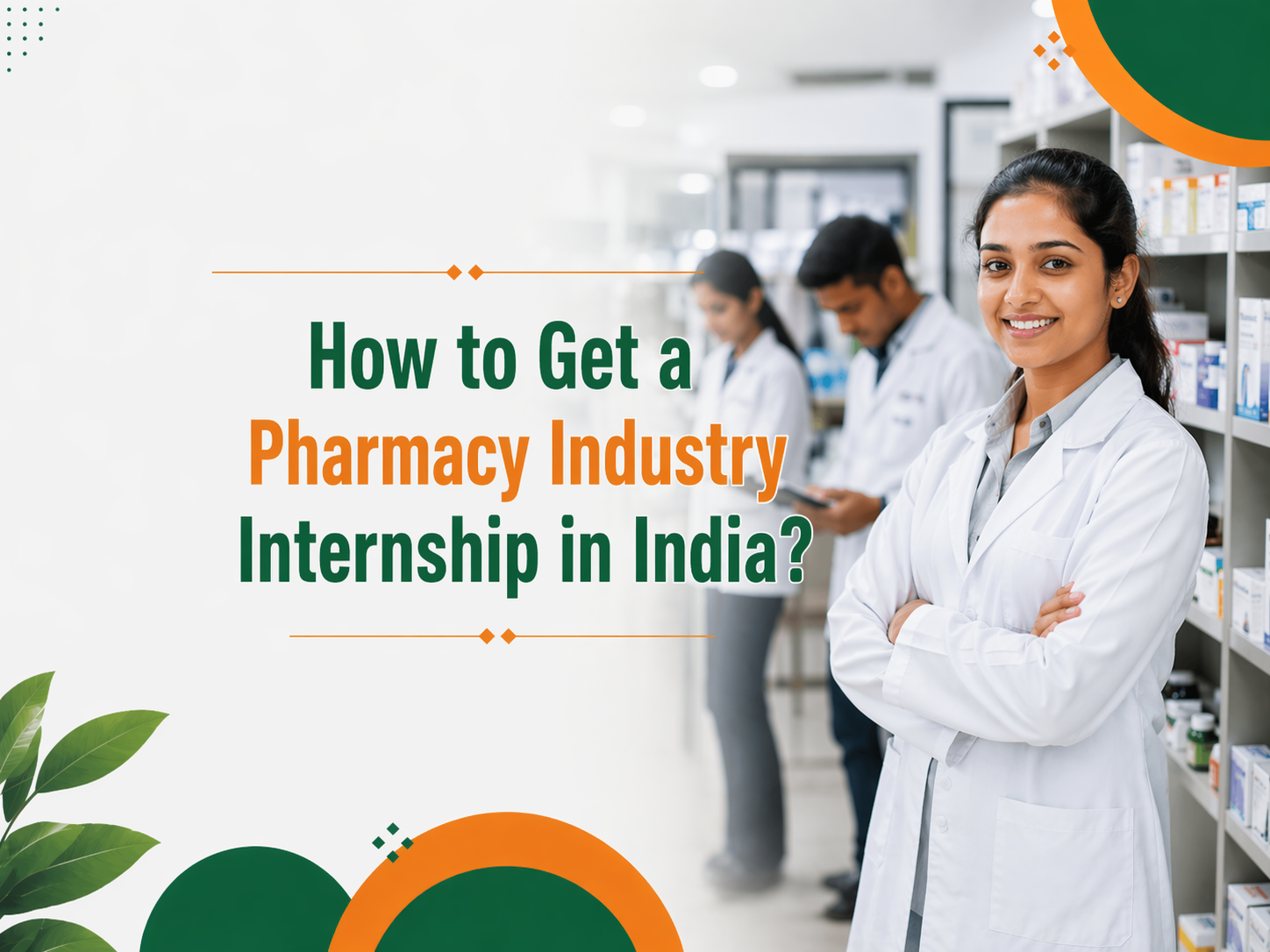 Pharmacy Industry Internship in India: students gaining hands-on lab experience