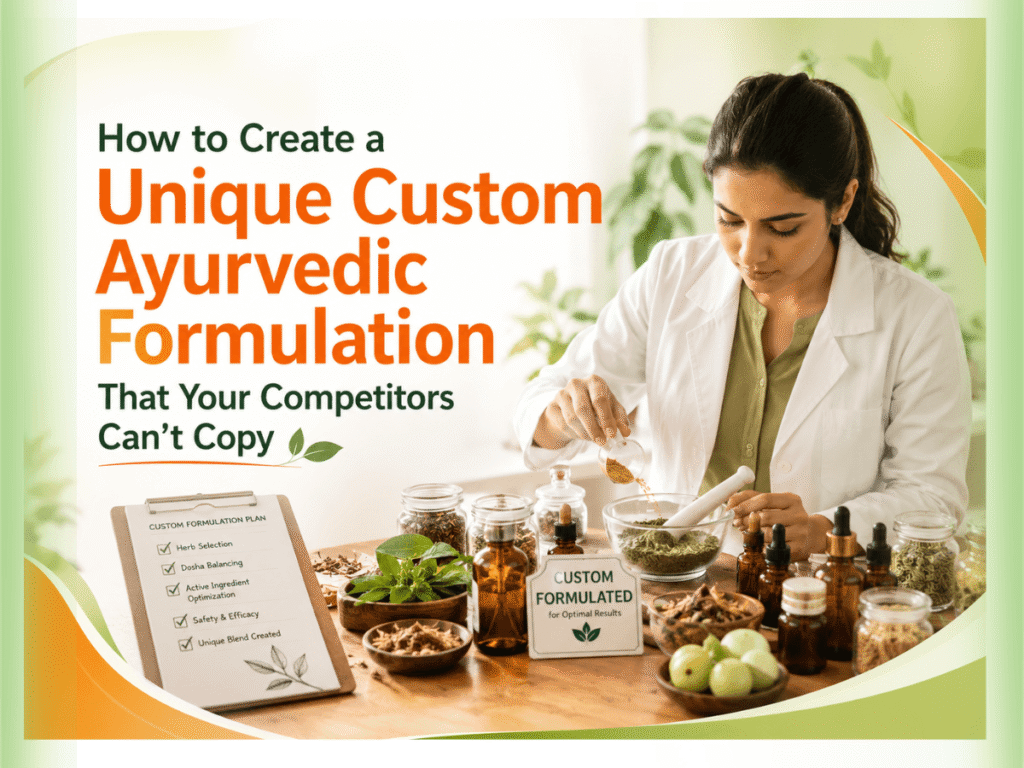 Custom Ayurvedic formulation