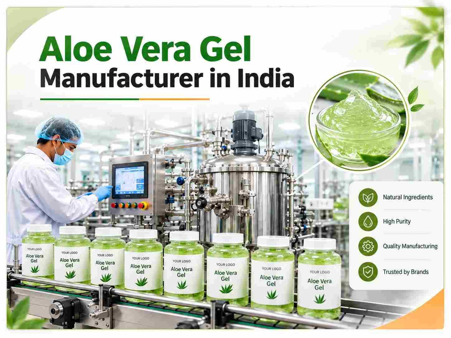 Aloe Vera Gel Manufacturers in India