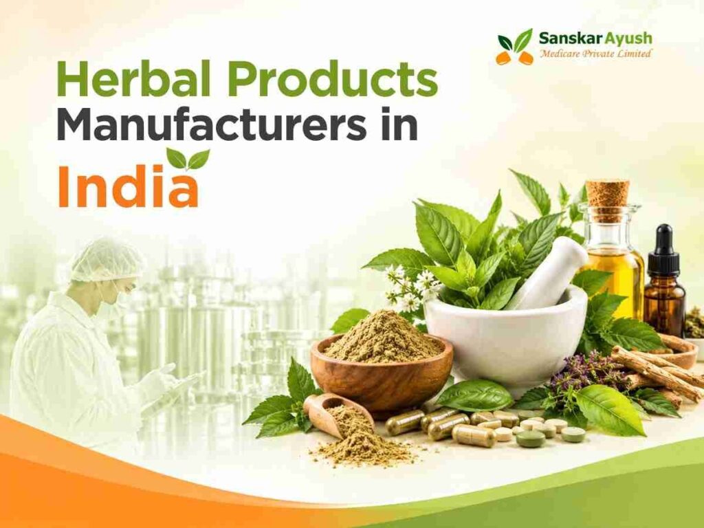 herbal products manufacturers in india